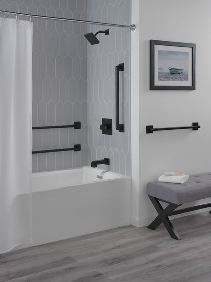 Delta BathSafety 41924 24" Angular Modern Decorative ADA Grab Bar