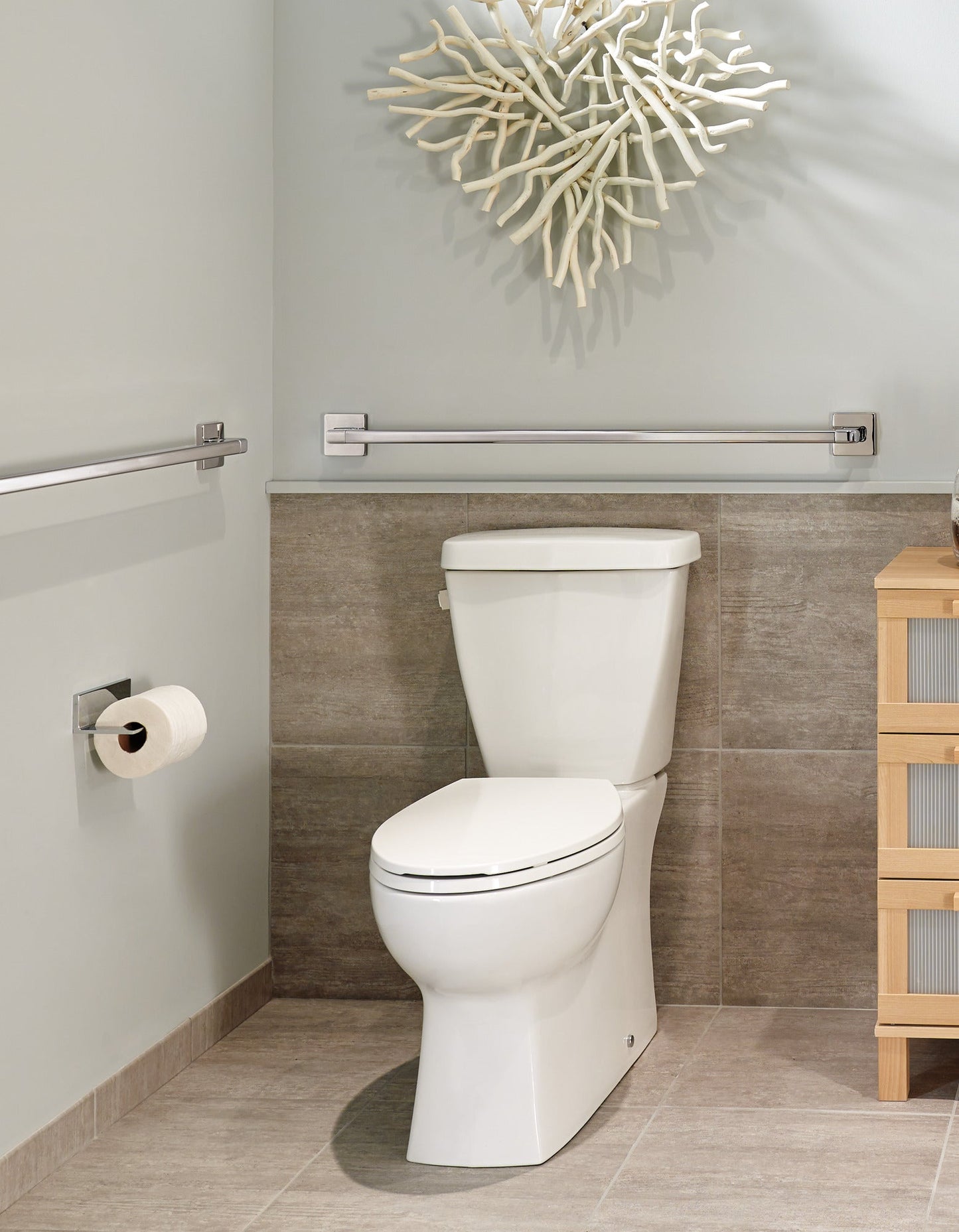 Delta BathSafety 41936 36" Angular Modern Decorative ADA Grab Bar