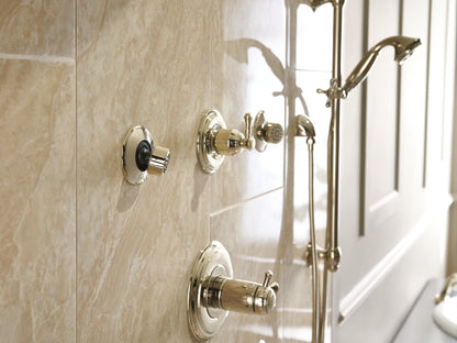 Delta Universal Showering Components 51308 H2OKINETIC 3-Setting Slide Bar Hand Shower