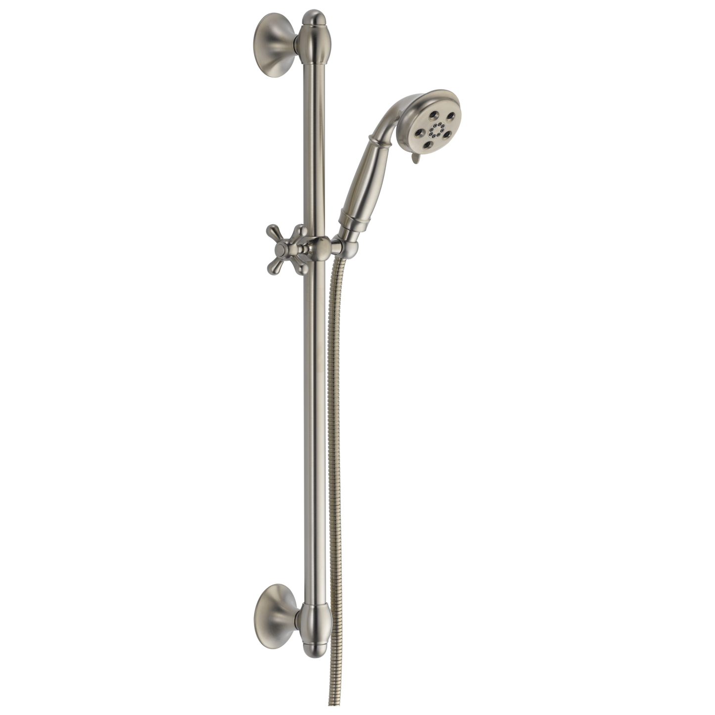 Delta Universal Showering Components 51308 H2OKINETIC 3-Setting Slide Bar Hand Shower