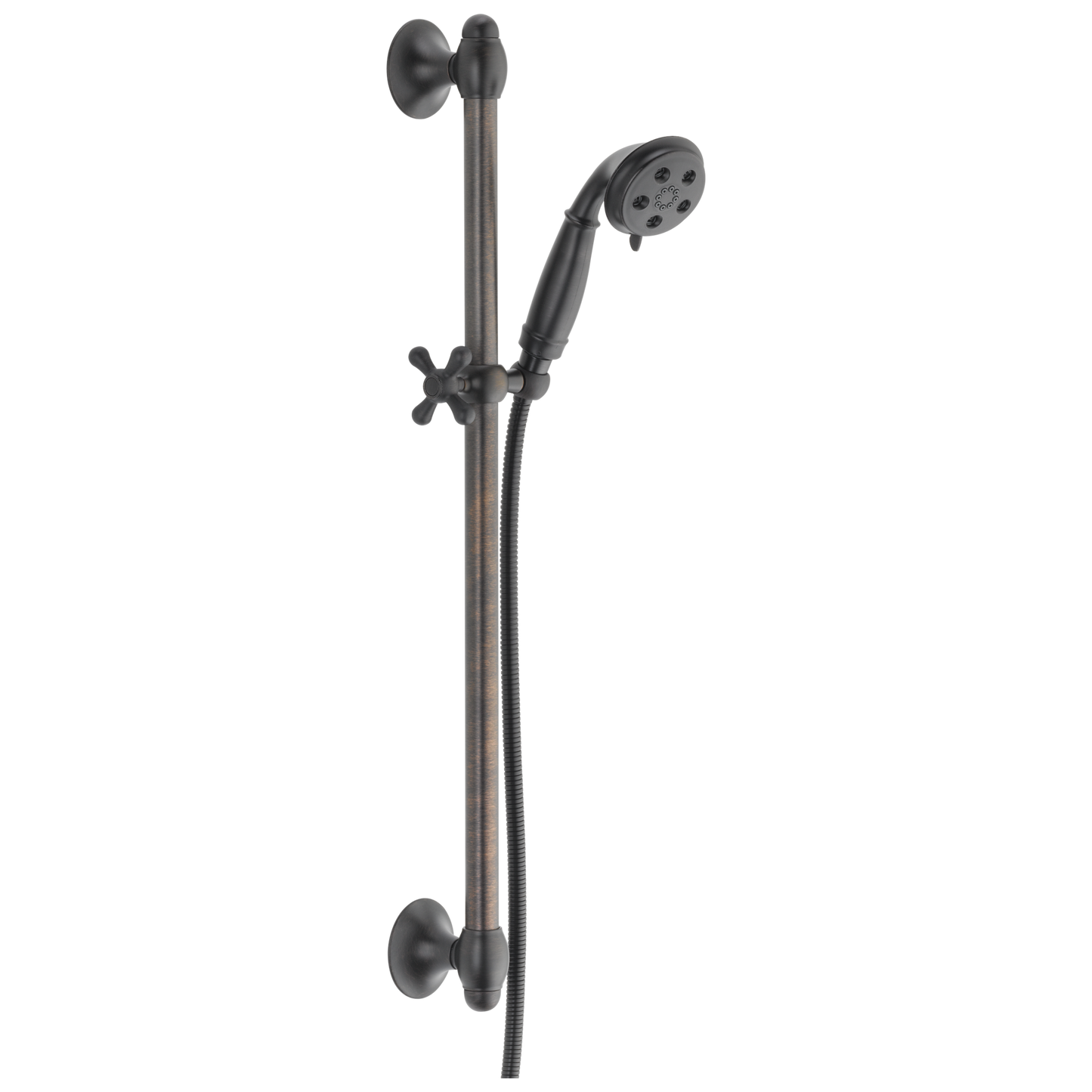 Delta Universal Showering Components 51308 H2OKINETIC 3-Setting Slide Bar Hand Shower