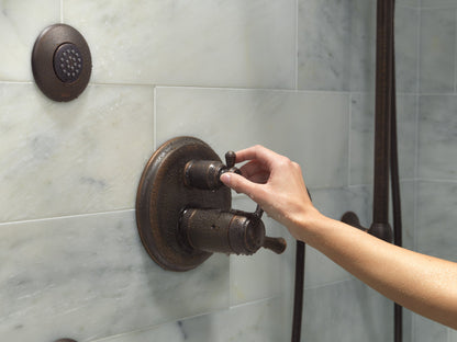 Delta Universal Showering Components 51308 H2OKINETIC 3-Setting Slide Bar Hand Shower