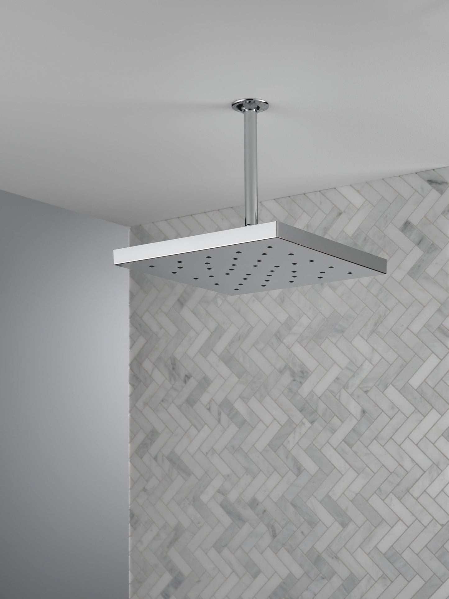Delta Universal Showering Components 52161 H2Okinetic Single Setting Shower Head with Ultrasoak