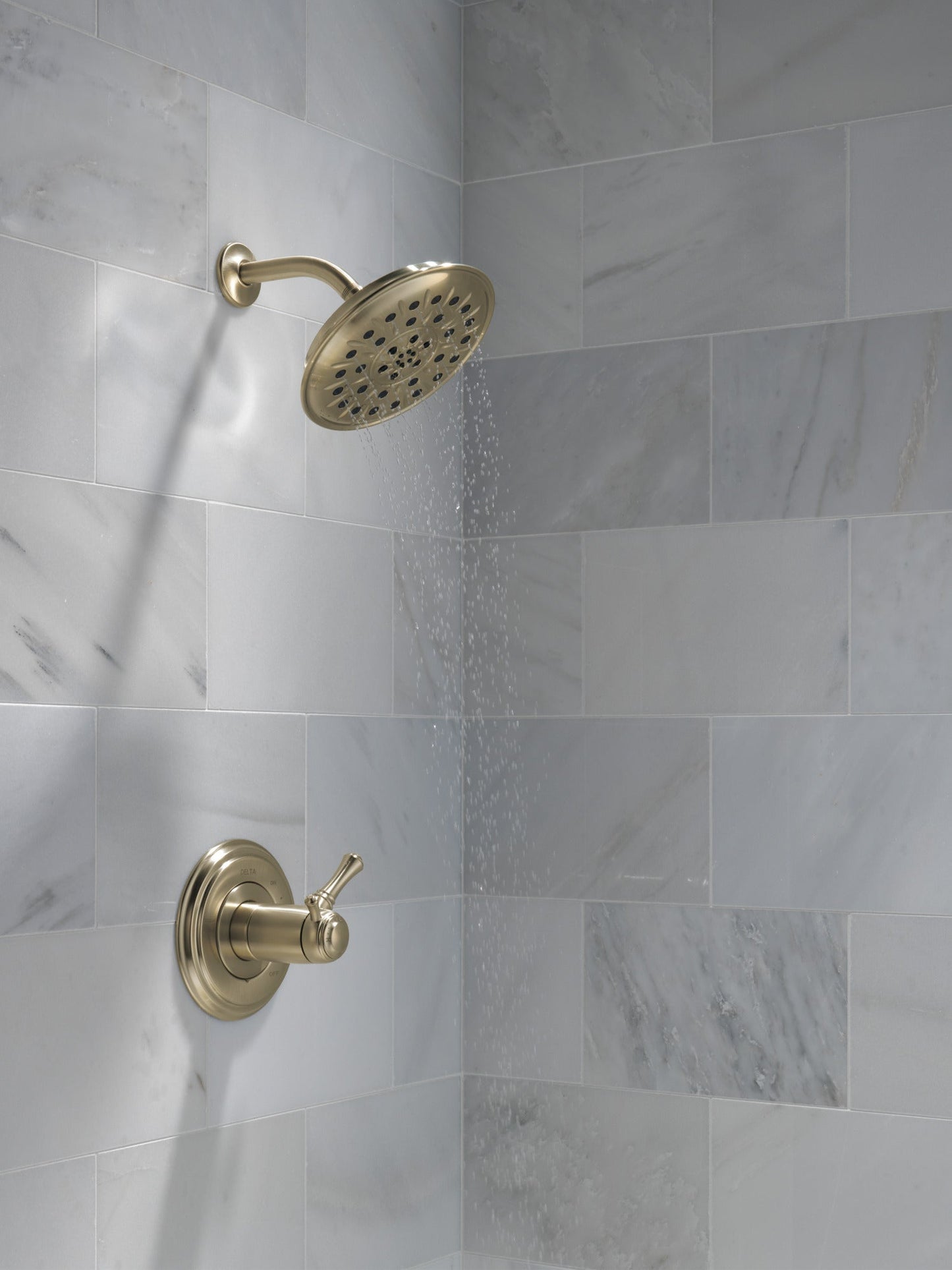 Delta Universal Showering Components 52487 Ultrasoak 4-Setting Shower Head