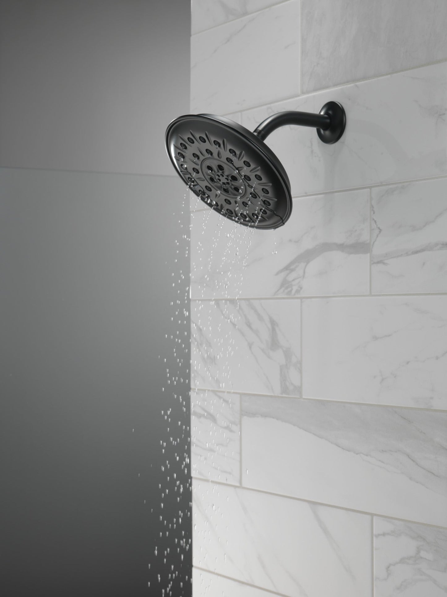 Delta Universal Showering Components 52487 Ultrasoak 4-Setting Shower Head