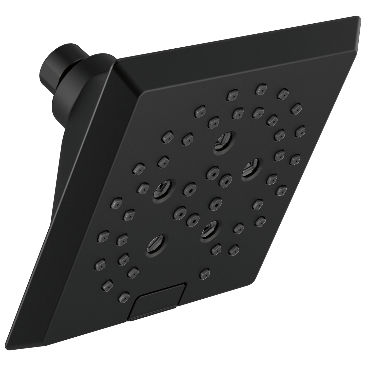 Delta Universal Showering Components 52664 H2OKINETIC 5-Setting Angular Modern Raincan Shower Head