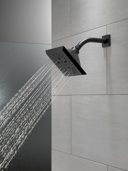 Delta Universal Showering Components 52664 H2OKINETIC 5-Setting Angular Modern Raincan Shower Head