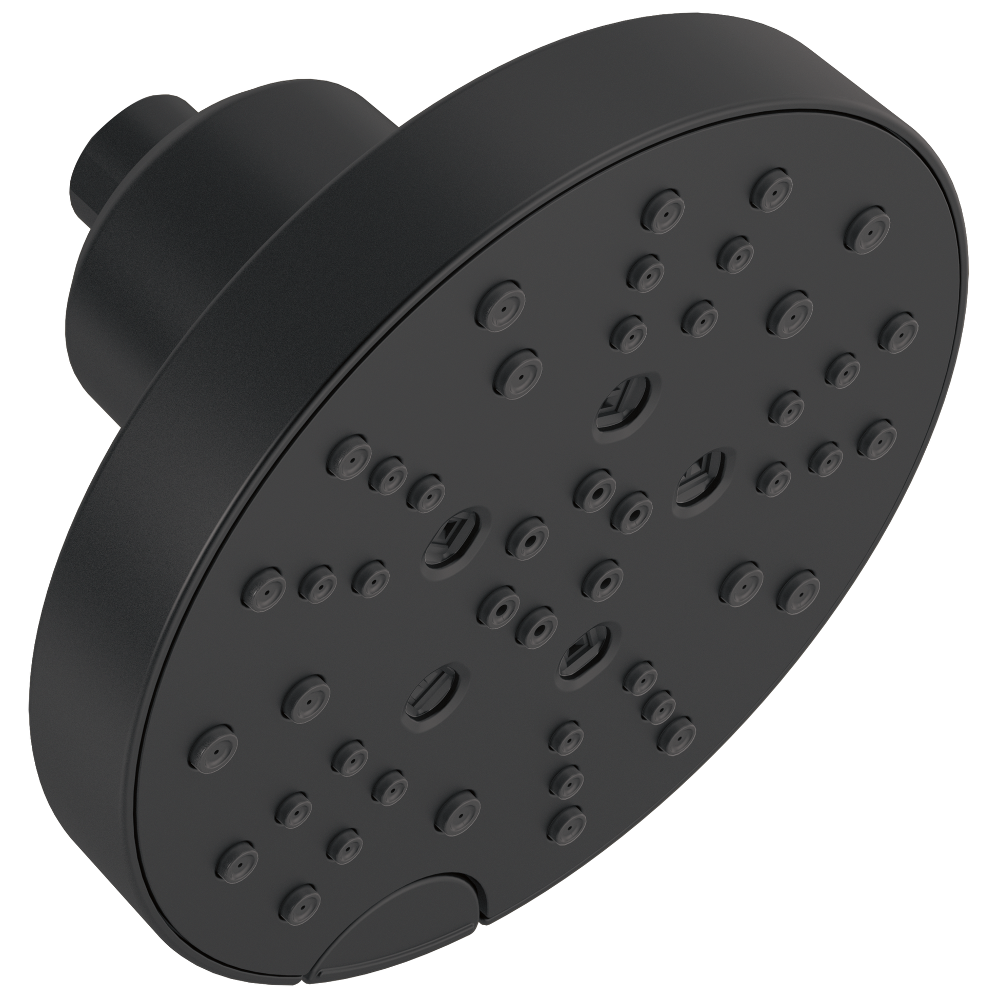 Delta Universal Showering Components 52668 H2OKINETIC 5-Setting Contemporary Raincan Shower Head, matte black