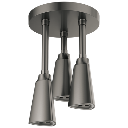 Delta Universal Showering Components 57140 H2OKINETIC Pendant Raincan Shower Head with LED Light