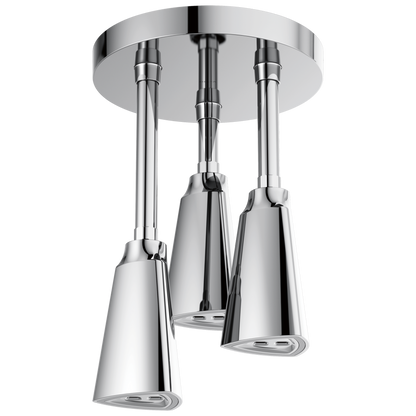 Delta Universal Showering Components 57140 H2OKINETIC Pendant Raincan Shower Head with LED Light