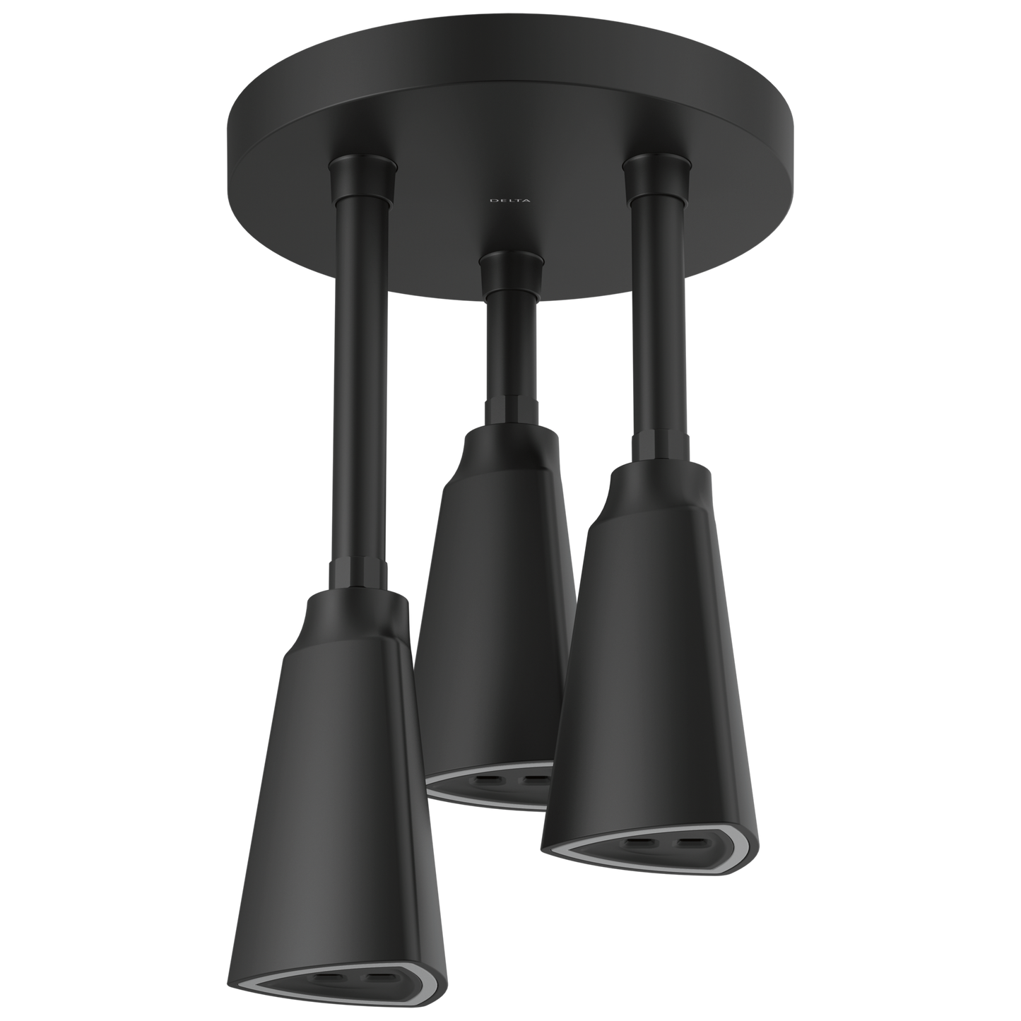 Delta Universal Showering Components 57140 H2OKINETIC Pendant Raincan Shower Head with LED Light