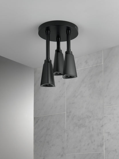 Delta Universal Showering Components 57140 H2OKINETIC Pendant Raincan Shower Head with LED Light
