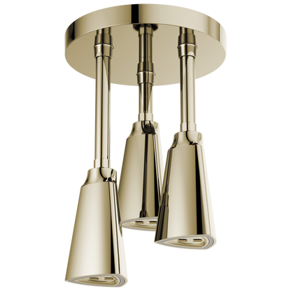 Delta Universal Showering Components 57140 H2OKINETIC Pendant Raincan Shower Head with LED Light