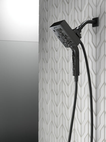 Delta Universal Showering Components 58473 H2OKINETIC In2ition 4-Setting Two-in-One Shower