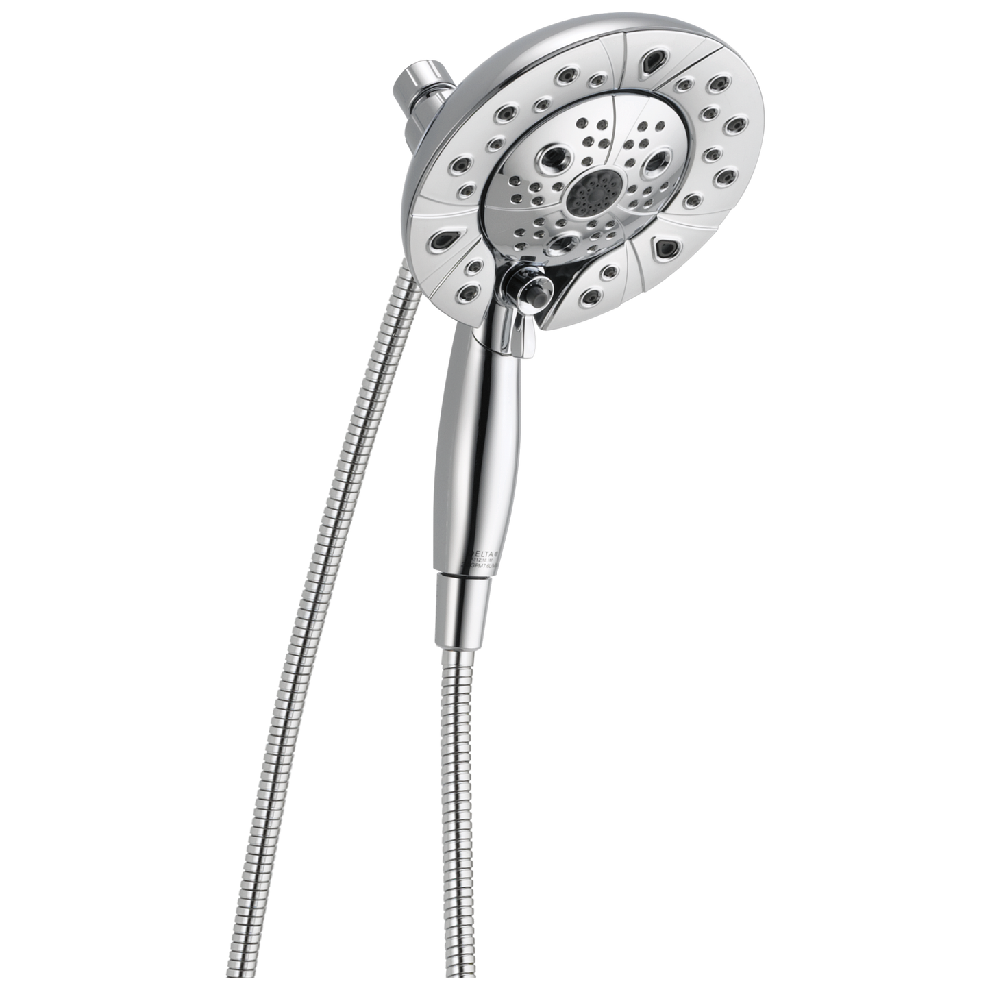 Delta Universal Showering Components 58480 H2OKINETIC In2ition 5-Setting Two-in-One Shower