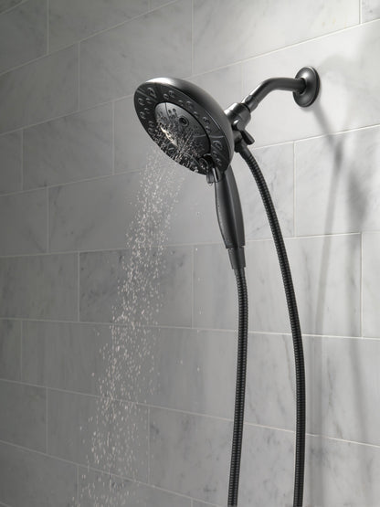 Delta Universal Showering Components 58480 H2OKINETIC In2ition 5-Setting Two-in-One Shower