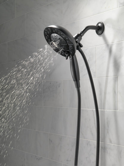 Delta Universal Showering Components 58480 H2OKINETIC In2ition 5-Setting Two-in-One Shower
