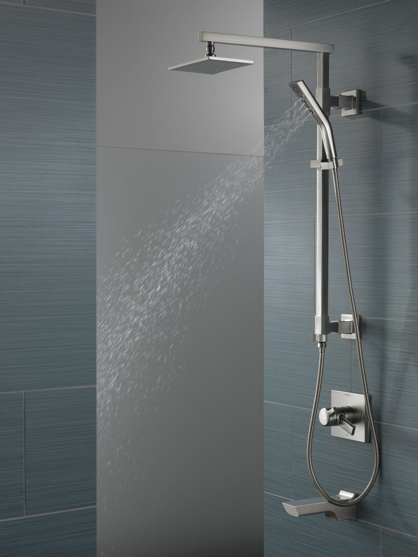 Delta Universal Showering Components: H2O Hand Shower 1.75 GPM 3-Setting