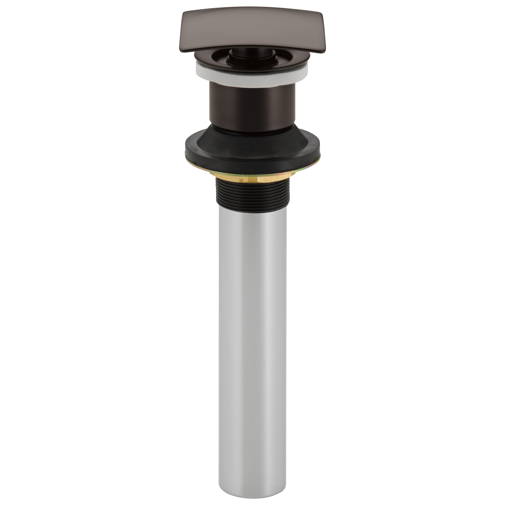 Delta 72174 Square Push Pop-Up Less Overflow, venetian bronze