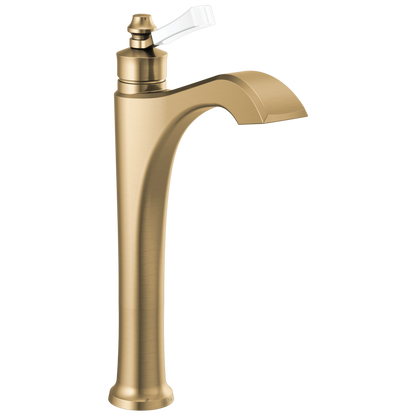 Delta Dorval™: Single Handle Vessel Bathroom Faucet - Less Handle