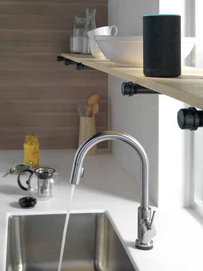 Delta Trinsic 9159TV VoiceIQ Single-Handle Pull-Down Kitchen Faucet with TouchTouch 2O Technology