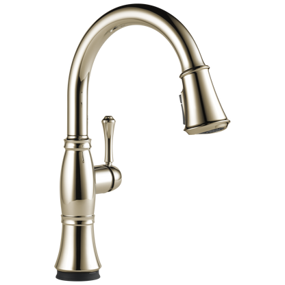 Delta Cassidy:9197T Single Handle Pull-Down Kitchen Faucet with Touch<sub>2</sub>O and ShieldSpray Technologies