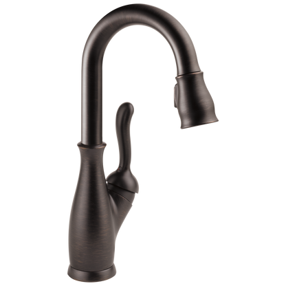 Delta Leland: Single Handle Pull-Down Bar / Prep Faucet
