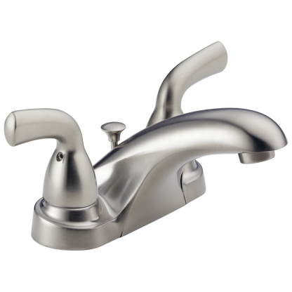 Delta Foundations B2510LF Two Handle Centerset Bathroom Faucet