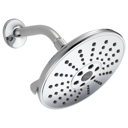 Delta Universal Showering Components 52688 H2OKINETIC 3-Setting Raincan Shower Head, matte black - view 2