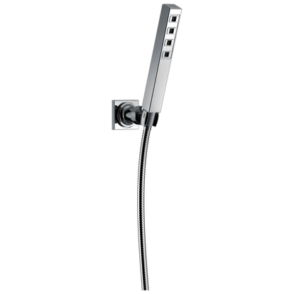 Delta Universal Showering Components 55567 H2OKINETIC Single-Setting Adjustable Wall Mount Hand Shower, lumicoat chrome