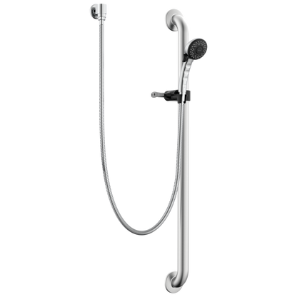 Commercial HDF RPW336HDF Single Function Hand Shower with Grab Bar and Elbow