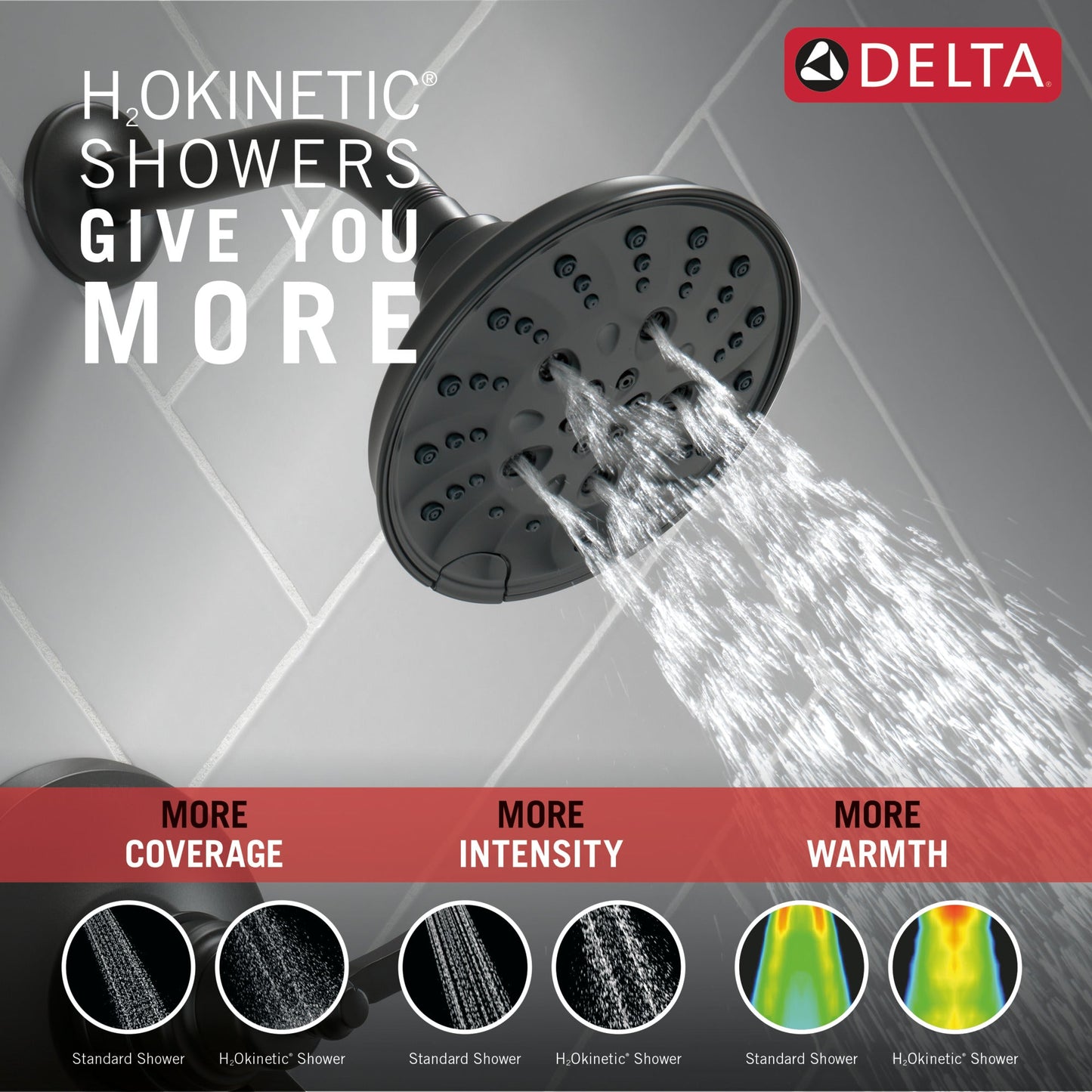 Delta Dorval T17456 Monitor 17 Series Tub & Shower Trim