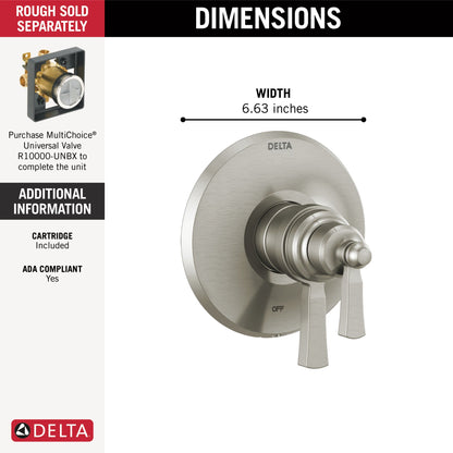 Delta Dorval T17T056 TempAssure 17T Series Valve Only Trim