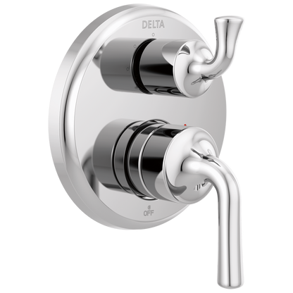 Delta Kayra T24833 Two-Handle Monitor 14 Series Valve Trim with 3-Setting Integrated Diverter