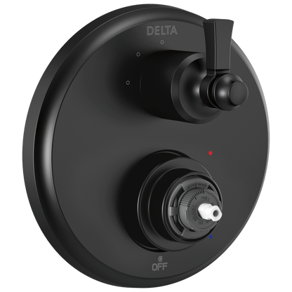 Delta Dorval T24856 Traditional 2-Handle Monitor 14 Series Valve Trim with 3 Setting Diverter