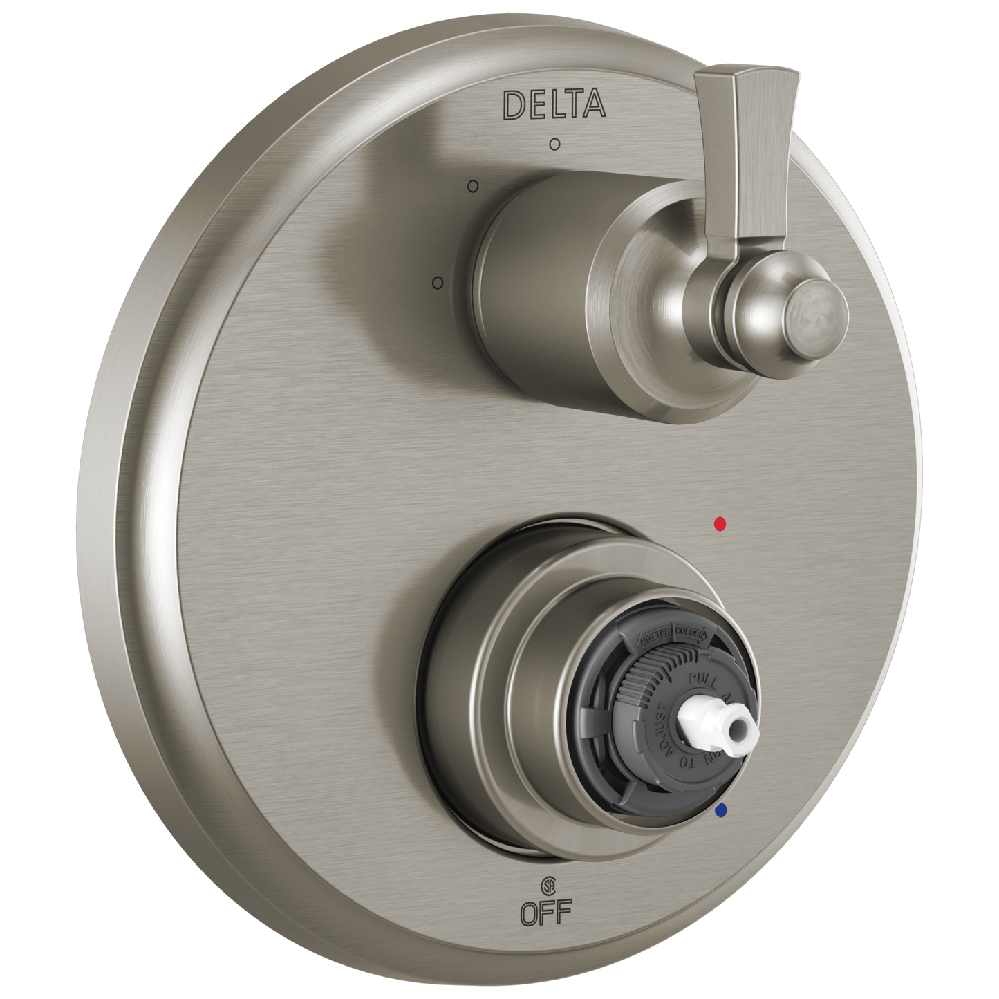 Delta Dorval T24856 Traditional 2-Handle Monitor 14 Series Valve Trim with 3 Setting Diverter
