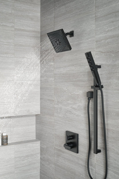 Delta Ara T24867 Angular Modern Monitor 14 Series Valve Trim with 3-Setting Integrated Diverter