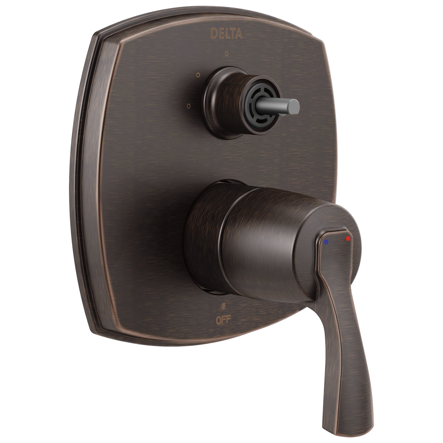Delta Stryke T24876 14 Series Integrated Diverter Trim with Three Function Diverter Less Diverter Handle