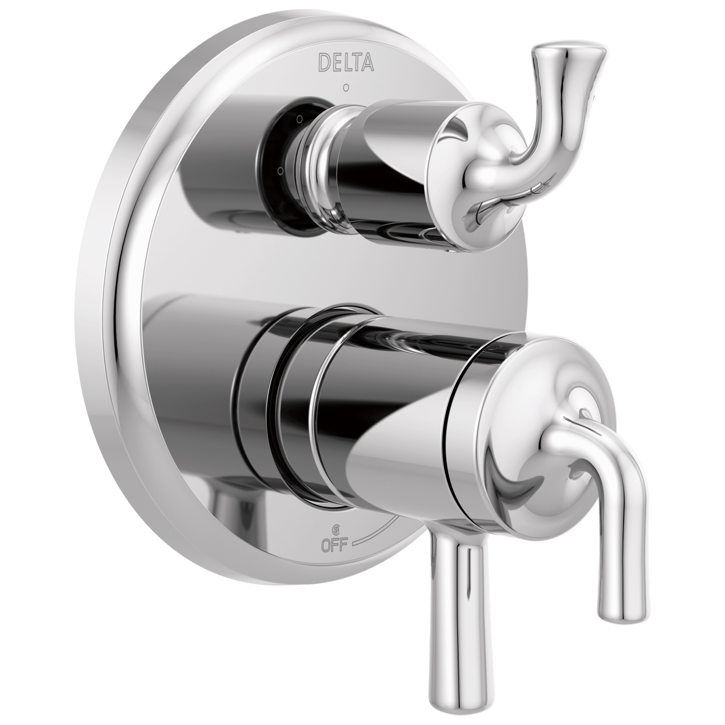 Delta Kayra T27833 2-Handle Monitor 17 Series Valve Trim with 3- or 6- Setting Diverter