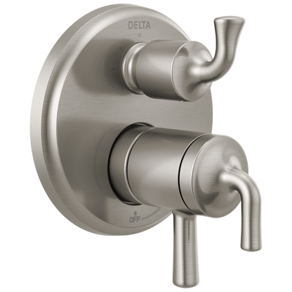 Delta Kayra T27833 2-Handle Monitor 17 Series Valve Trim with 3- or 6- Setting Diverter