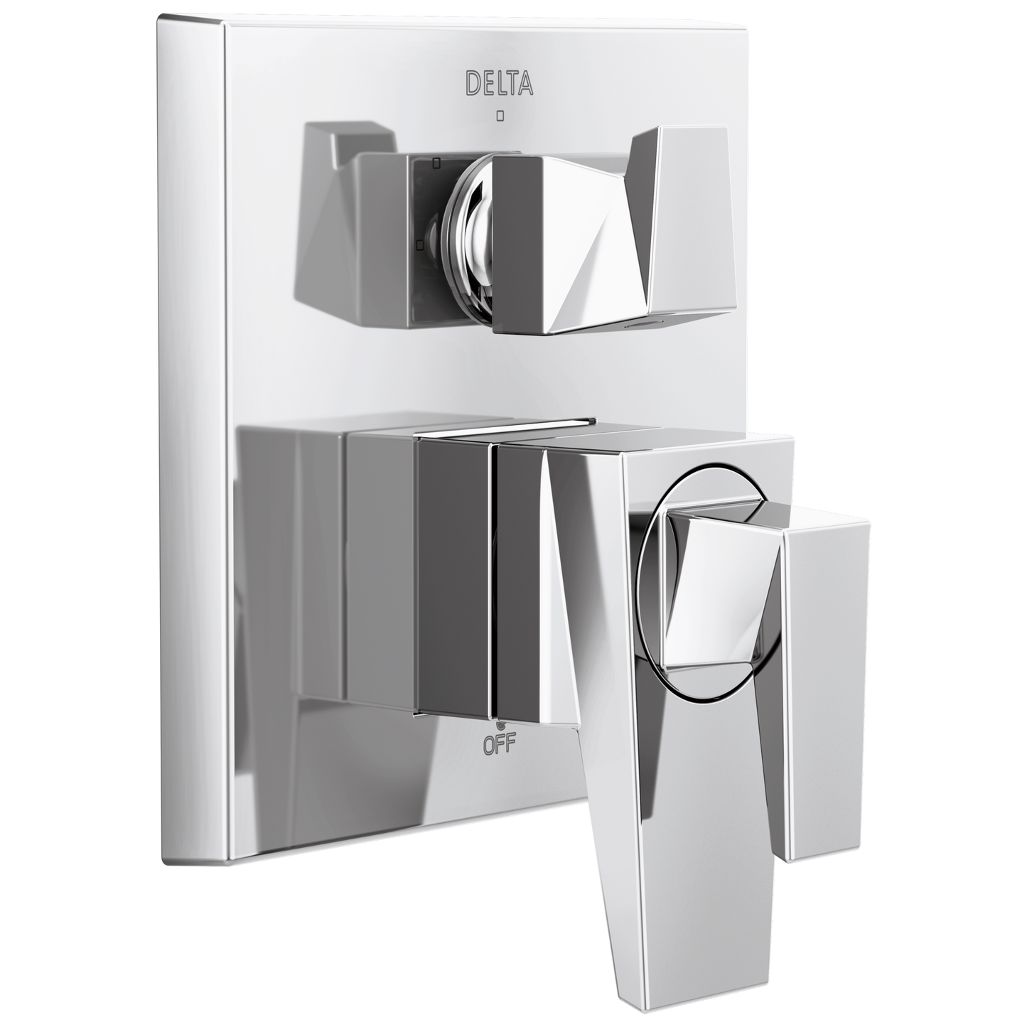 Delta Trillian T27843 Two-Handle Monitor 17 Series Valve Trim with 3-Setting Diverter
