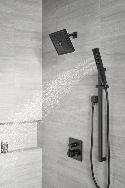 Delta Ara T27867 Angular Modern Monitor 17 Series Valve Trim with 3-Setting Integrated Diverter