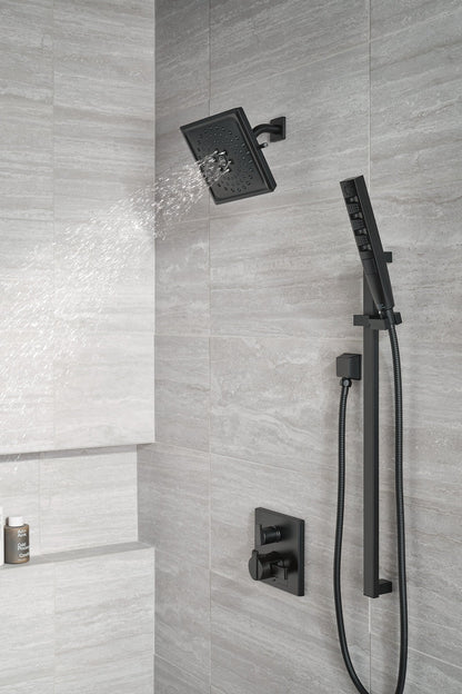 Delta Ara T27867 Angular Modern Monitor 17 Series Valve Trim with 3-Setting Integrated Diverter