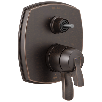 Delta Stryke T27876 17 Series Integrated Diverter Trim with Three Function Diverter Less Diverter Handle