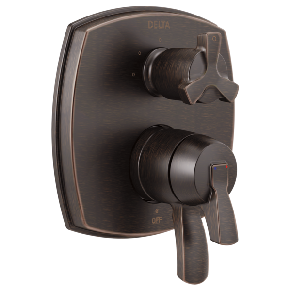 Delta Stryke T27876 17 Series Integrated Diverter Trim with Three Function Diverter Less Diverter Handle
