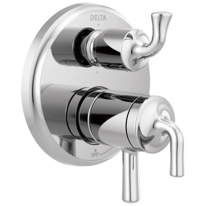 Delta Kayra T27933 2-Handle Monitor 17 Series Valve Trim with 3- or 6- Setting Diverter