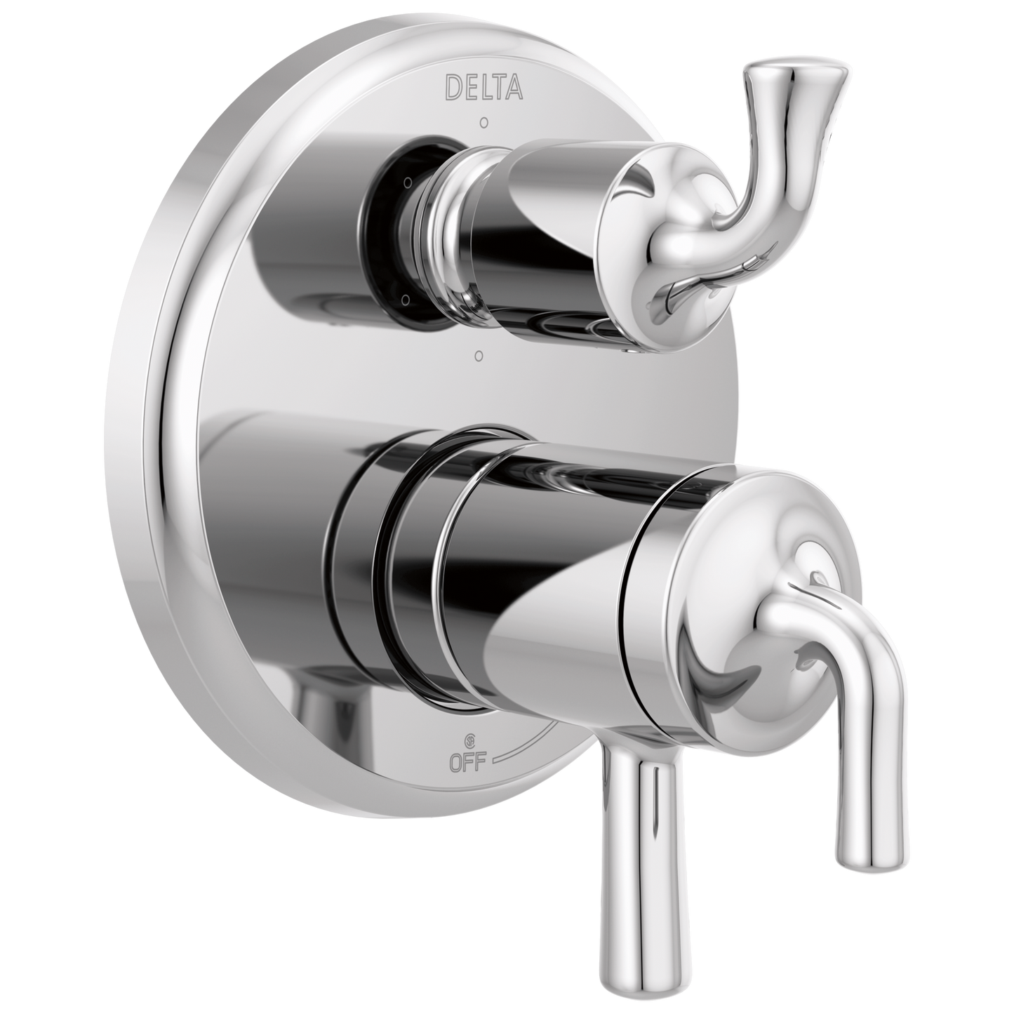 Delta Kayra T27933 2-Handle Monitor 17 Series Valve Trim with 3- or 6- Setting Diverter