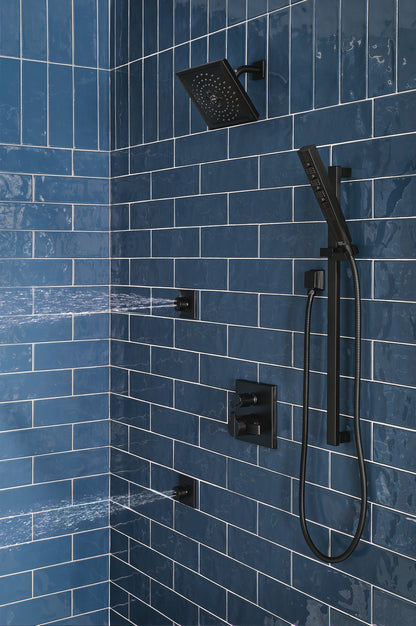 Delta Ara T27967 Angular Modern Monitor 17 Series Valve Trim with 6-Setting Integrated Diverter