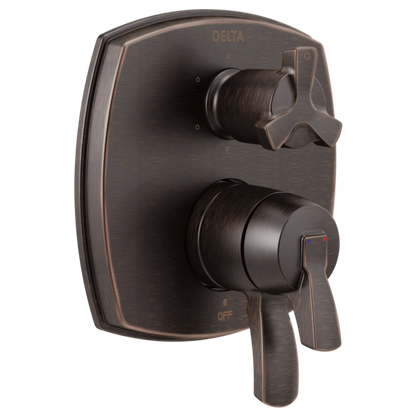 Delta Stryke T27976 17 Series Integrated Diverter Trim with Six Function Diverter Less Diverter Handle
