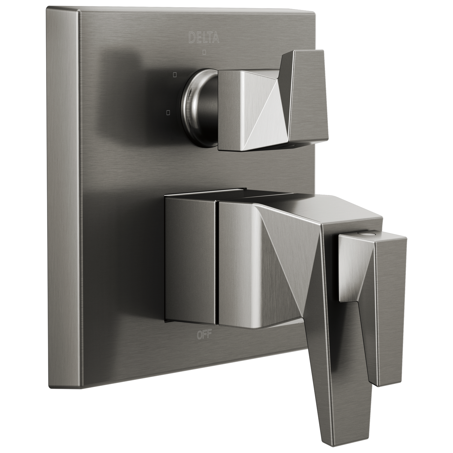 Delta Trillian T27T843 Two-Handle Monitor 17T Series Valve Trim with 3-Setting Diverter